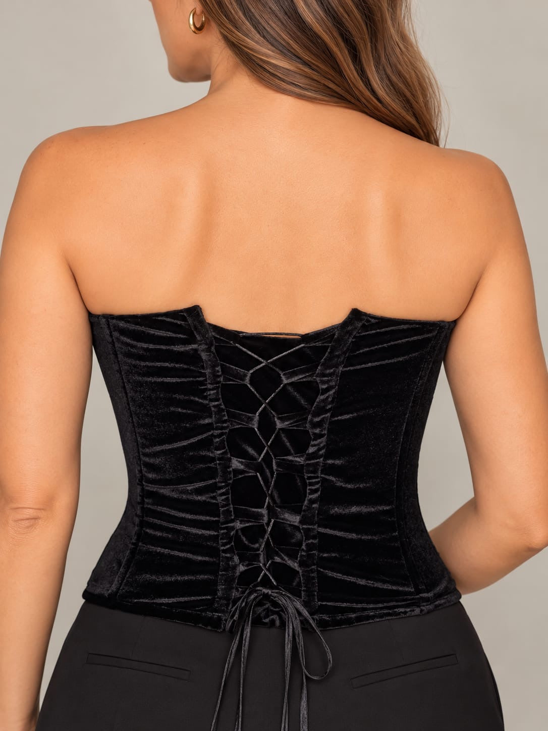 FI - ROX Collection 160 - Sweetheart Corset Negro