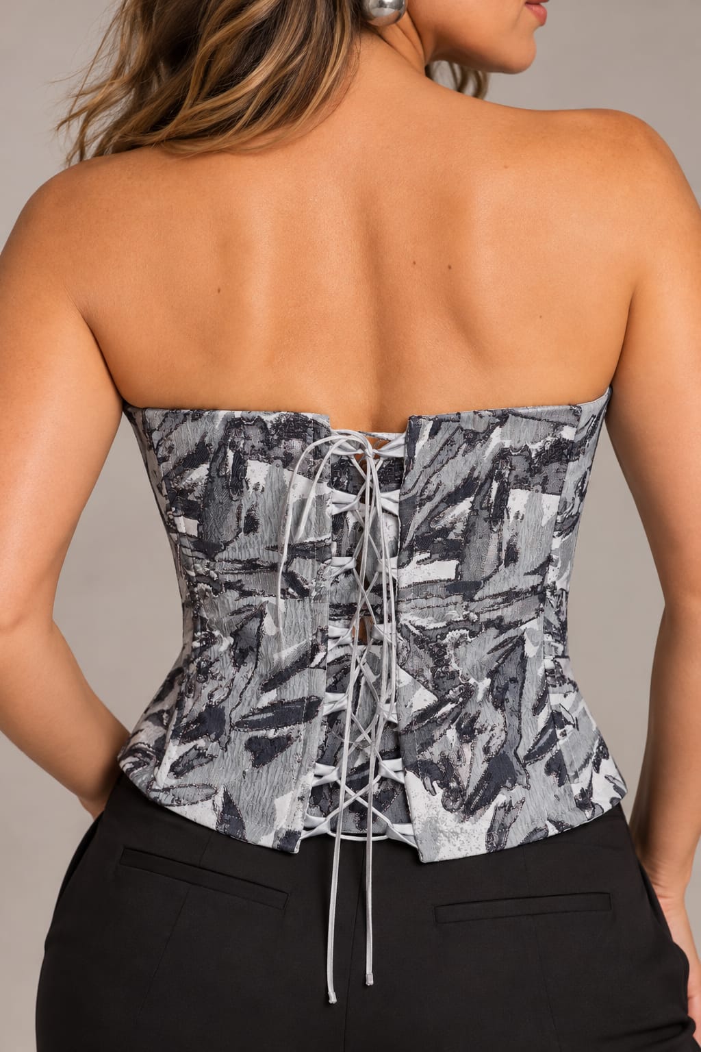 FI - ROX Collection 167.1 - Corset Brocado Abstracto