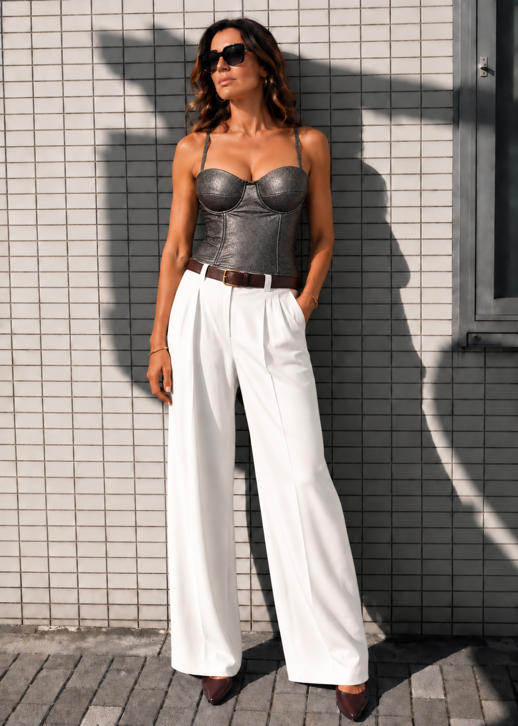 FI - ROX Collection 175 - Top Corset Plateado